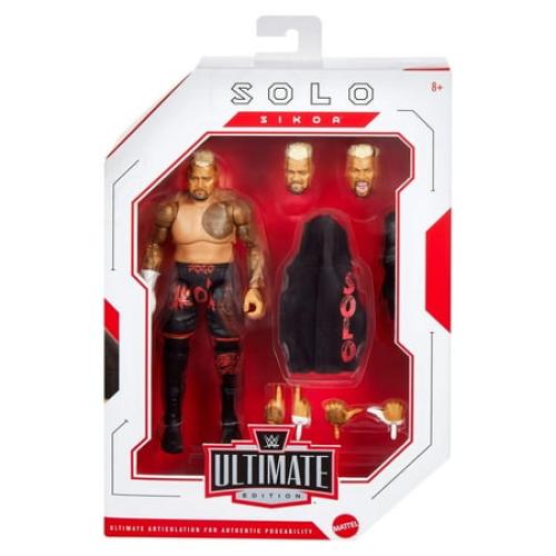 WWE Ultimate Edition Solo Sikoa Action Figure & Accessories Set, 6-inch Collectible