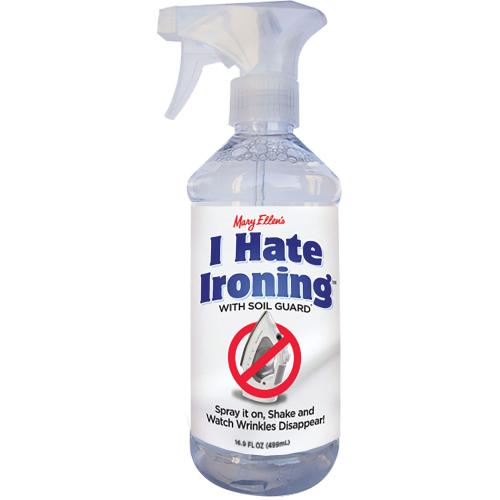 Mary Ellen Products I Hate Ironing Spray Wrinkle Remover 16 -Ounce