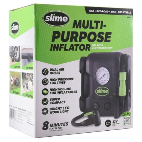 Slime Multi-Purpose Tire Inflator Air Pump 12 Volts - 40076