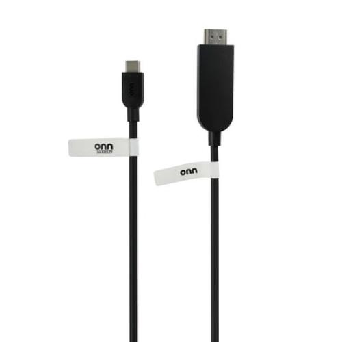 onn 6’ USB-C to HDMI Cable
