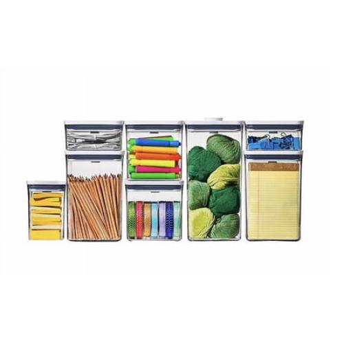 OXO SoftWorks POP Food Storage Containers, Set of 8.‼️light dirt‼️