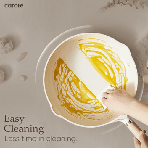 Carote Bon Appétit Collection Nonstick 13 Piece Cookware Set-White