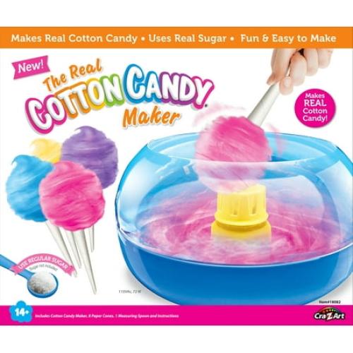 Cra-Z-Art Ultimate DIY Real Cotton Candy Maker Activity Set, Assembled Product Weight 1.15lb❗MAY HAVE MISSING PIECES/NEEDS CLEANING❗
