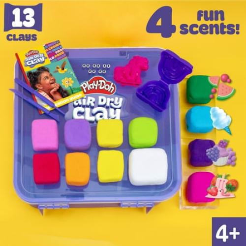 Play-Doh Air Dry Clay Case, Scented Variety Pack