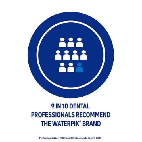 Waterpik SF-04 Sonic-Fusion 2.0 Professional Flossing Toothbrush, Electric Toothbrush and Water Flosser Combo In One Black