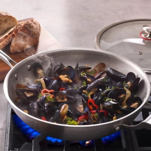 MIU Stainless 13 Steel Wok