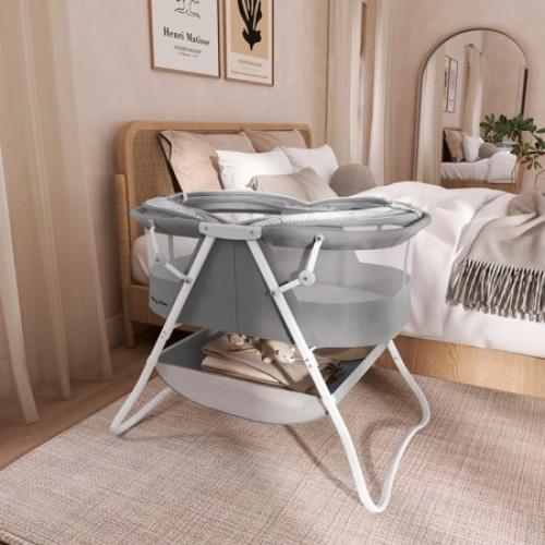 Dream On Me Karley Bassinet, Grey