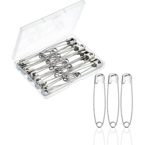 Mr. Pen- Safety Pins, 3 Inch, 30 Pack, Oversize Safety Pin, Large Safety Pins for Clothes