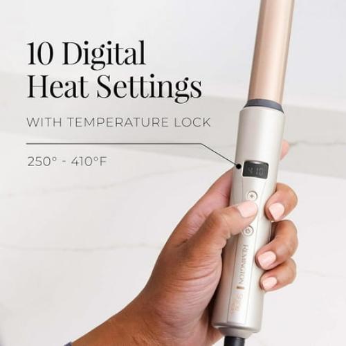 Remington Shine Therapy Straight Barrel Ceramic Wand, Champagne