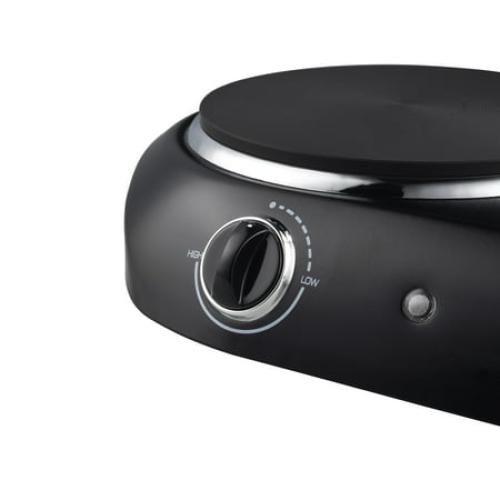Mainstays Double Burner, 1800 W, Black Electric Cooktop, 1 Each, Assembled Product