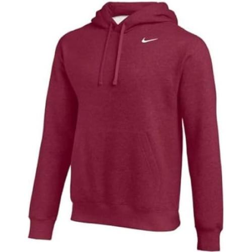Size S BOYS Nike Youth Fleece Pullover Hoodie (Cardinal, Small)