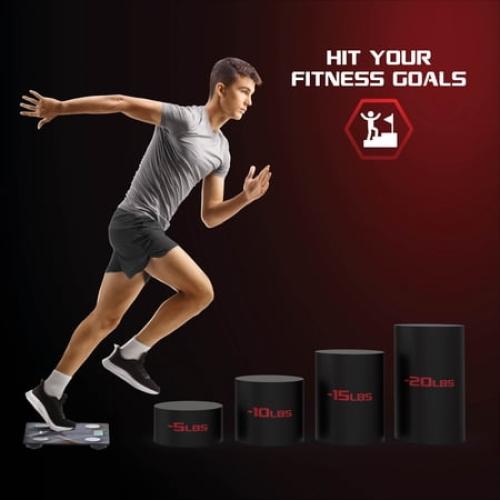 FitRx Smart Scale, Bluetooth Digital Scale for Body Weight, BMI, and More with App Control