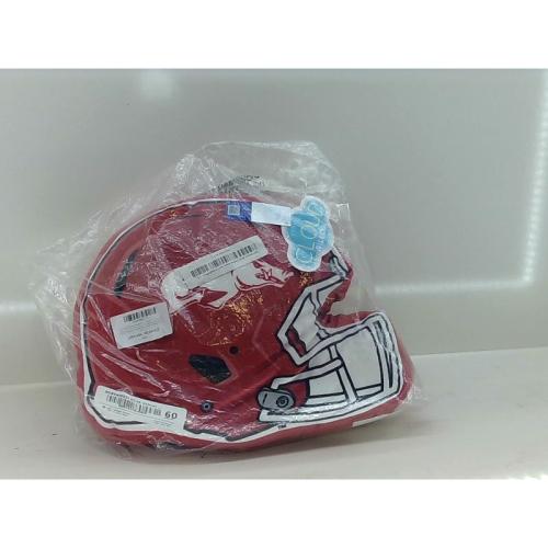 NORTHWEST NCAA Helmet Super Soft Football Pillow - 16 - Decorative Pillows for Sofa or Bedroom - Perfect for Game Day (Arkansas Razorbacks - Cardinal)