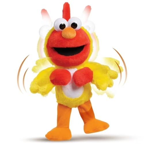 Sesame Street Chicken Dance Elmo Feature 13 Inch Plush, Dancing Plush, Stuffed Animal, Kids Toys for Ages 2 up