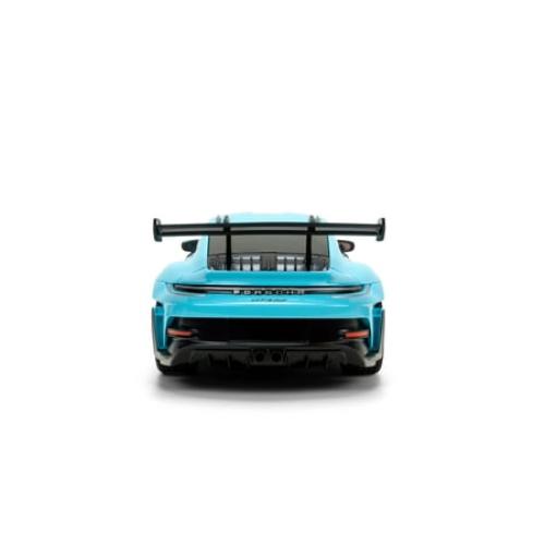 Jada Toys Porsche 911 (992) GT3 RS – 1:16 RC – USB Rechargeable with Turbo Function, Radio Control Cars(Blue)