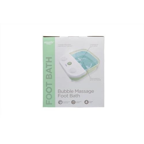 Equate Toe Touch Control Bubble Massage Foot Bath, 1 Count
