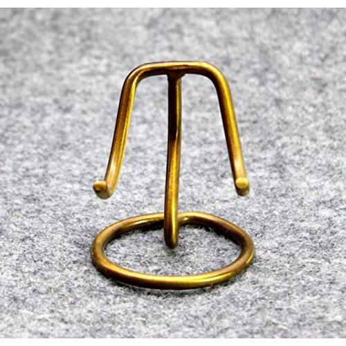 eSplanade Heart-Shaped URN Stand | Stand for Heart Keeps (Golden)sake Urn | Burial Urn Stand | Memorial Keepsake Urns | Bras