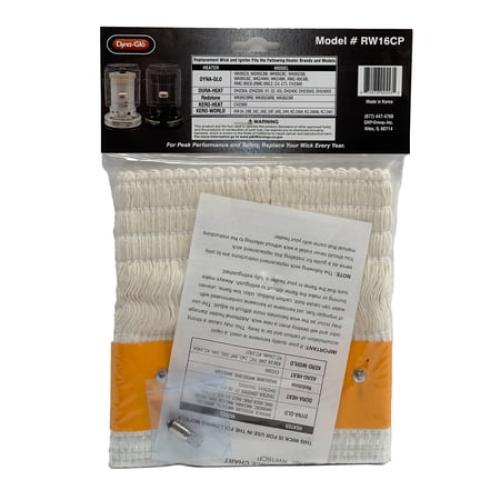 Dyna-Glo RW16CP Replacement Wick with Ignitor For WK95C8, RMC-95C6, RMC-95C6B and Similar Heaters
