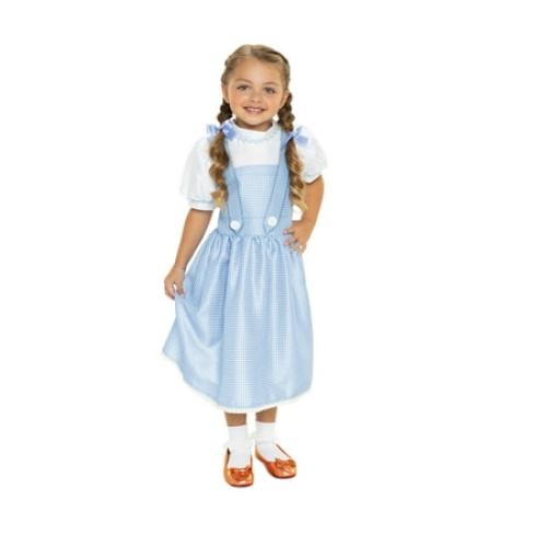 The Wizard of Oz Dorothy Roleplay Blue Dress for Girl Child Ages 3 and up Fits 4-6x
