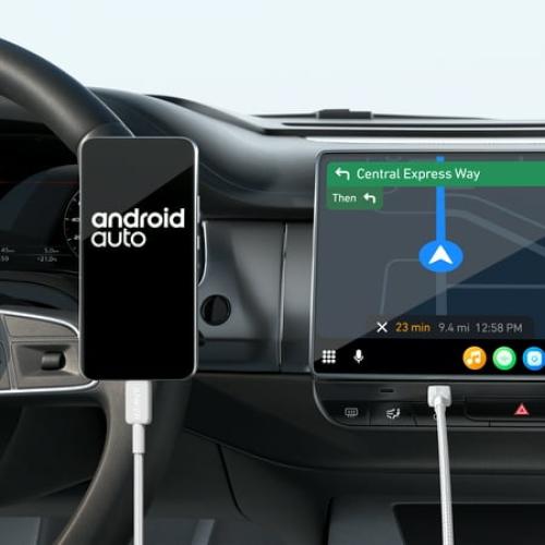 Size 10 ft Anker 60W Braided USB-C to USB-C Cable (10 ft)White