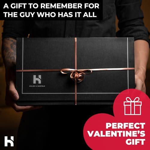 Watch & Pocket Knife Display Case – Switch Up Your Display with the Modular Pillars – Knife Case for Men with Hinged Acrylic Cover and Felt Lined Drawer – The Combo Deck – Christmas Gift for Men