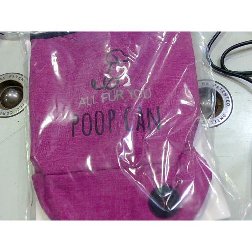 All Fur You Poop Can - Dog Poop Bag Holder with Dispenser Water Proof Carry With No Mess Attach To Leash Smell Proof Water Proof Dog Waste Container Attaches to Dog Leash Hiking Walking Camping Travel