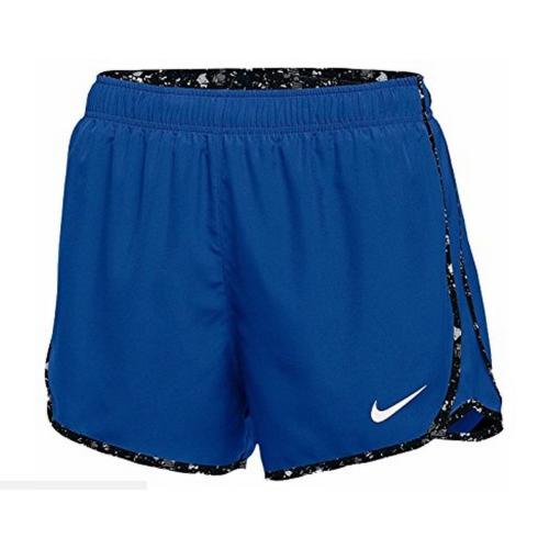 Nike Womens Dry Tempo Shorts Royal/White Size Medium