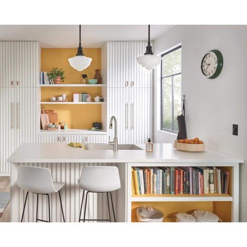 Riley Touchless Single Handle Pull-Down Sprayer Kitchen Faucet in Spot Resist Stainless