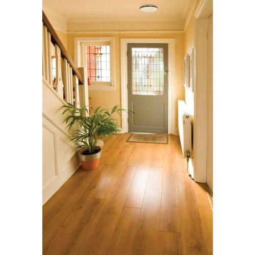 FMLR 11 in. 1-Light White/Black Selectable LED Flush Mount