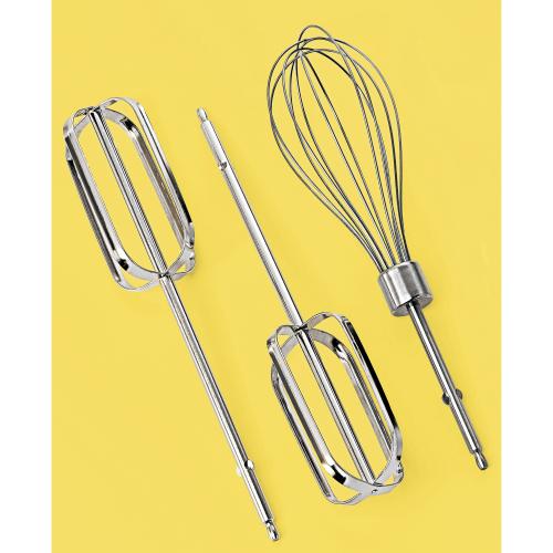 Hamilton Beach White 6 Speed Hand Mixer with Snap-On Case - White