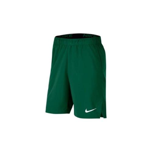 Nike DRI-FIT Flex Woven Short Dark Green Small