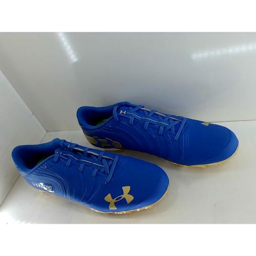 UNDER ARMOUR-MEN'S -SIZE 16-BLUE-TEAM NITRO LOW MC