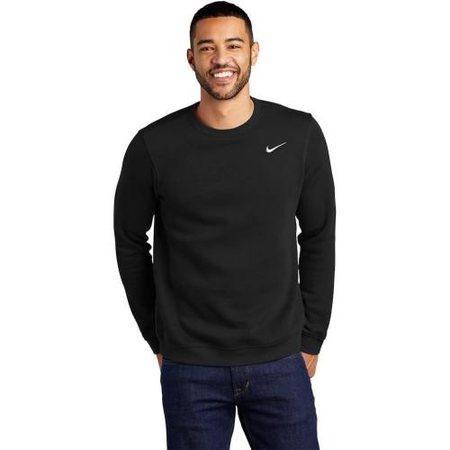 Nike mens Team Club Crew Neck Tee X-Large Black