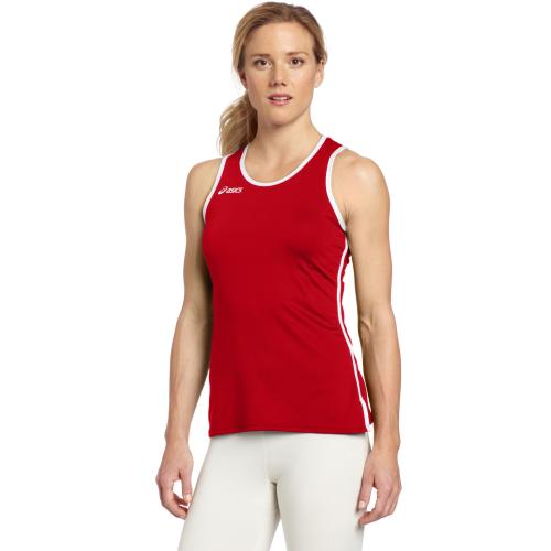 ASICS Women's Field Jersey Red/White Small