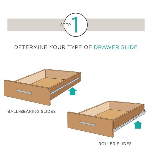 1 Pair 14 in. Full Extension Side Mount Ball Bearing Drawer Slide 1-Pair (2 Pieces)