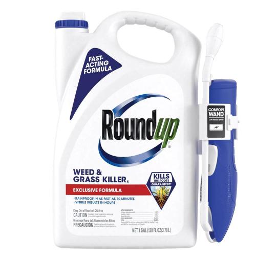 1 gal. Weed and Grass Killer with Comfort Wand, Use in and Around Flower Beds, Trees, and Driveways
