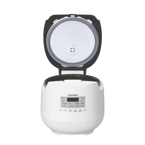 Cuckoo CR-0641F 6-Cup (Uncooked) Micom Rice Cooker and Warmer with Nonstick Inner Pot, Fuzzy Logic Tech, Auto Clean (White)❗MAY HAVE MISSING PIECES/NEEDS CLEANING ❗