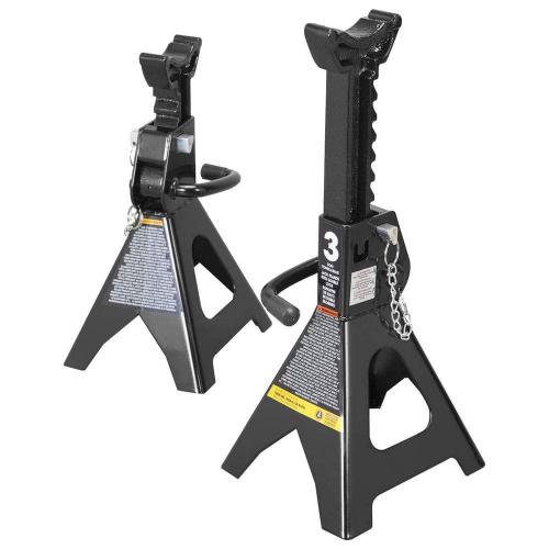 3-Ton Double-Locking Jack Stands (2-Pack)