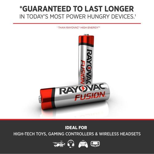 AA Fusion Alkaline Batteries (30-Pack)