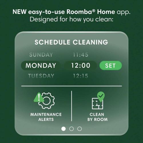 Roomba 105 Vac 13.2 in. Robotic Vacuum with Smart Navigation in Black