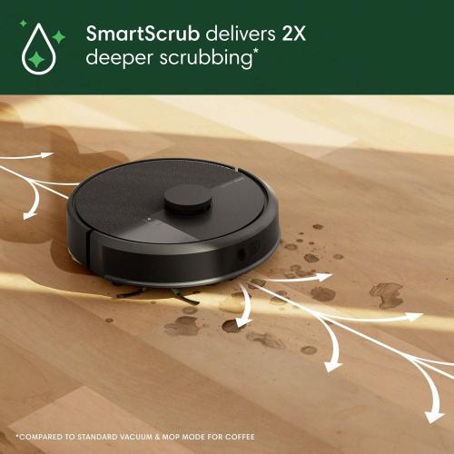 Roomba 105 Combo 13.2 in. Robotic Vacuum and Mop with Smart Navigation in Black