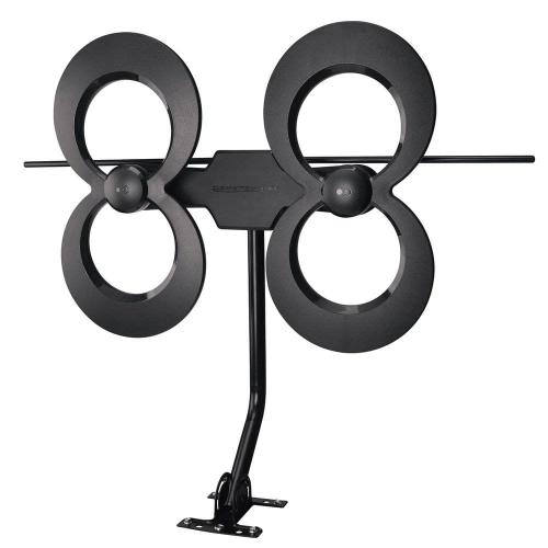70 Mile Multi-Directional UHF, VHF, HDTV Indoor/Outdoor Antenna