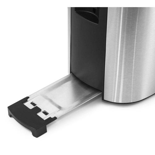 Unbranded 4-Slice Stainless Steel Long Slot Toaster