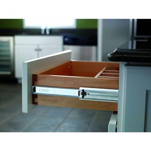 1 Pair 14 in. Full Extension Side Mount Ball Bearing Drawer Slide 1-Pair (2 Pieces)