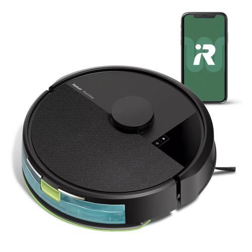 Roomba 105 Combo 13.2 in. Robotic Vacuum and Mop with Smart Navigation in Black