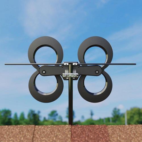 70 Mile Multi-Directional UHF, VHF, HDTV Indoor/Outdoor Antenna