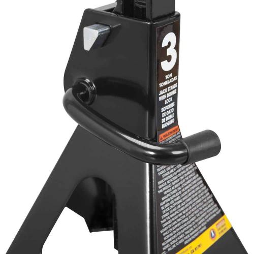 3-Ton Double-Locking Jack Stands (2-Pack)