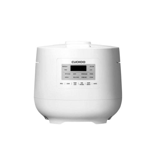 Cuckoo CR-0641F 6-Cup (Uncooked) Micom Rice Cooker and Warmer with Nonstick Inner Pot, Fuzzy Logic Tech, Auto Clean (White)❗MAY HAVE MISSING PIECES/NEEDS CLEANING ❗