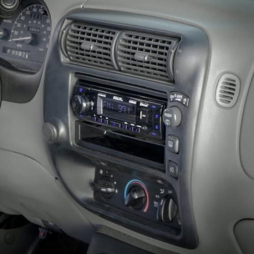 Scosche FD1423B Single DIN Dash Kit Compatible w/ Select 1995-11 Ford, Lincoln, Mazda & Mercury