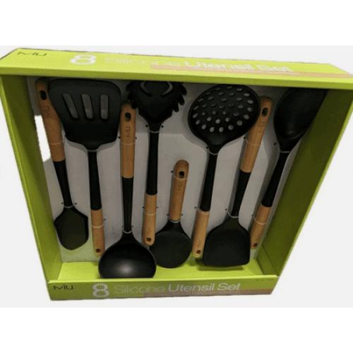 Miu 8-Piece Silicone Utensil Set